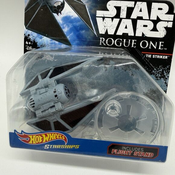 Star Wars Rogue One The Striker Includes Flight Stand By Hot wheels Starships - Picture 2 of 6